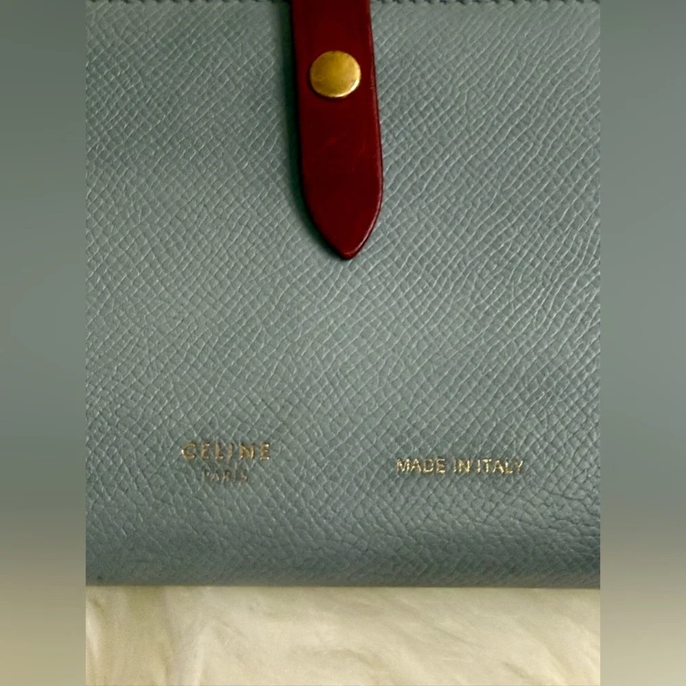 Celine Color Block Wallet - Picture 4 of 12